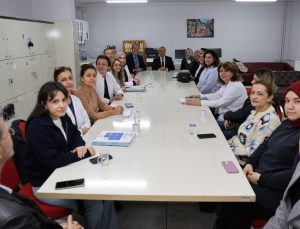 Karabük İl Milli Eğitim Müdürü Akbaş, öğretmenlerle istişarede bulundu