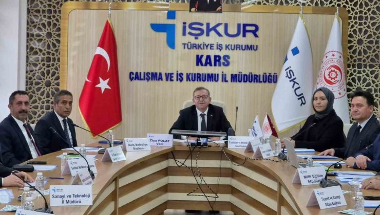 Kars İl İstihdam ve Mesleki Eğitim Kurulu, 2027 Eğitim Planı’nı görüştü