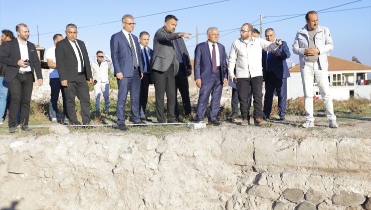 Kayseri İncesu’da Roma ve Bizans mozaik alanında kazı çalışmaları sürüyor