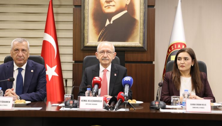 Kılıçdaroğlu Gaziantep’te ‘Her mutfakta yangın var’ diyerek sorunları sıraladı
