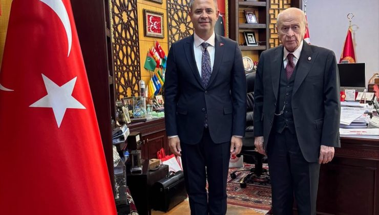 Kırklareli Belediye Başkanı Derya Bulut, Ankara’da Bahçeli’yi ziyaret etti