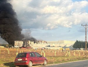 Kırklareli’de ilaç fabrikasında büyük yangın! Çevre illerden itfaiye ekipleri sevk edildi