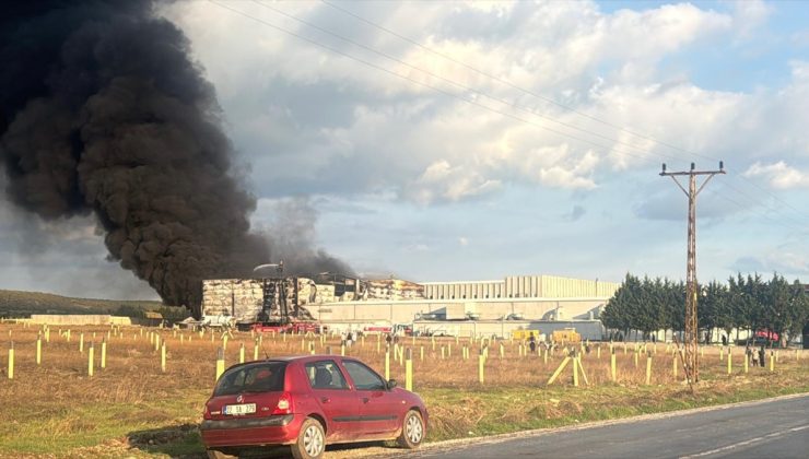 Kırklareli’de ilaç fabrikasında büyük yangın! Çevre illerden itfaiye ekipleri sevk edildi