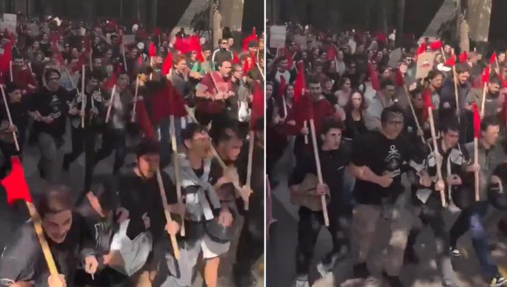 Komşuda kızıl bayraklar yükseldi! Binlerce kişi soluğu sokaklarda aldı