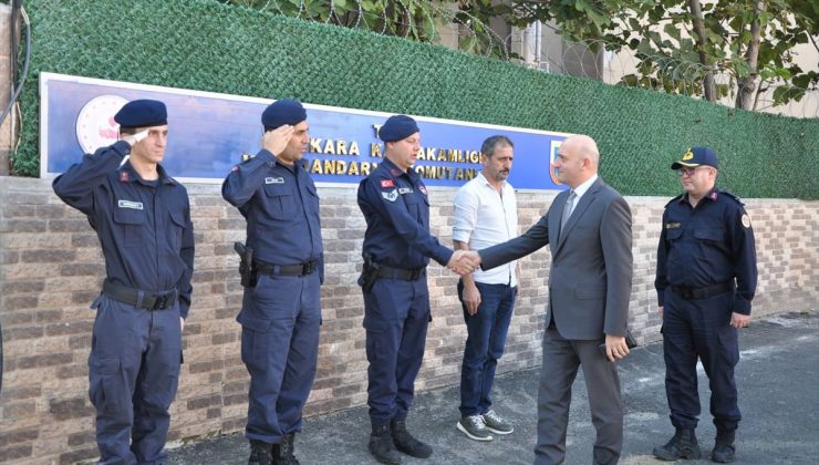 Malkara Kaymakamı Koç, jandarma ve itfaiyeyi ziyaret ederek bilgi aldı