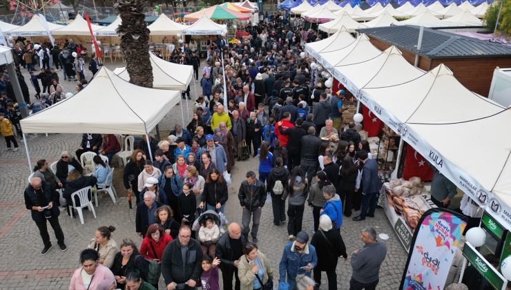 Manisa Kültür ve Sanat Festivali’nde yöresel lezzetler İzmir Bornova’da tanıtıldı