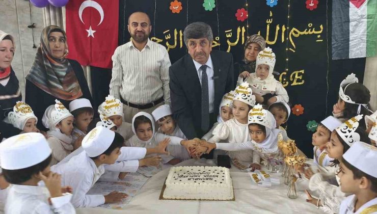 Mersin Anamur’da 4-6 yaş çocuklar için Bed-i Besmele merasimi düzenlendi