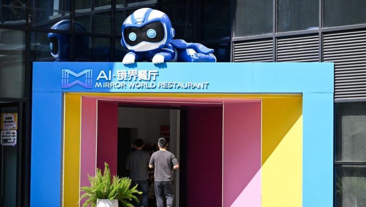 Nanjing’deki AI restoranda siparişler yapay zeka destekli mutfakta hazırlanıyor