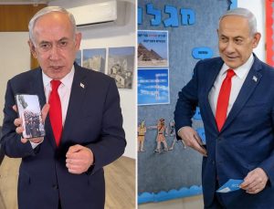 Netanyahu’dan seçim günü tepki çeken sözler! Arap seçmenleri hedef aldı