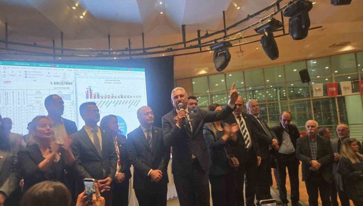 Nihat Yeşiltaş 7 bin 59 oyla Yeni Parti Bursa İl Başkanlığına yeniden seçildi