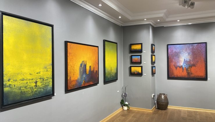 Prof. Dr. Lütfü Kaplanoğlu’nun 32. kişisel sergisi Arya, Artmahall’de açıldı