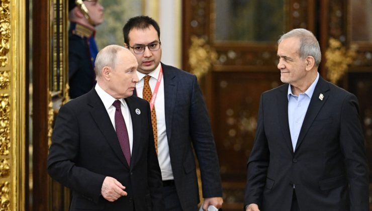 Putin ile Pezeşkiyan Moskova’da buluştu, ticaret hacmi ilk 8 ayda yüzde 10,4 arttı
