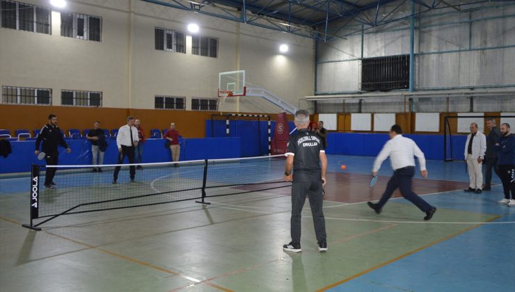 Samsun Havza’da öğretmen ve kamu personeline pickleball eğitimi verildi