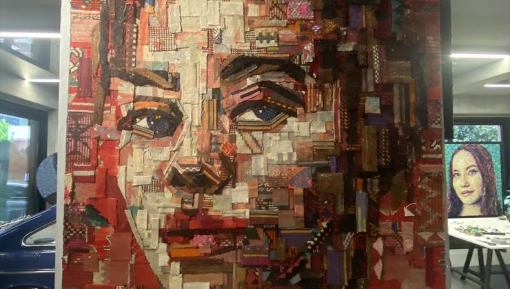 Sanatçı Deniz Sağdıç 50’den fazla türde atık malzemeyi sanat eserine dönüştürüyor