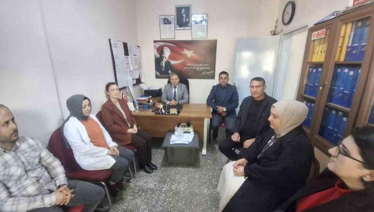 Sarıgöl’de Milli Eğitim Müdürü Demirtaş, Çanakçı okullarında öğretmenlerle buluştu