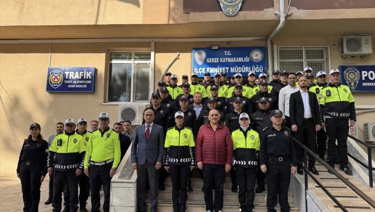 Sinop İl Emniyet Müdürü Tecimer, Gerze İlçe Emniyet Müdürlüğünü ziyaret etti