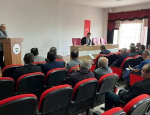 Sivas Ulaş’ta Köylere Hizmet Götürme Birliği Kaymakam Avcı başkanlığında toplandı