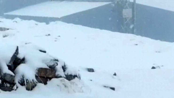 Sonbahar bitti, kış başladı! Kar 20 santimetreye ulaştı