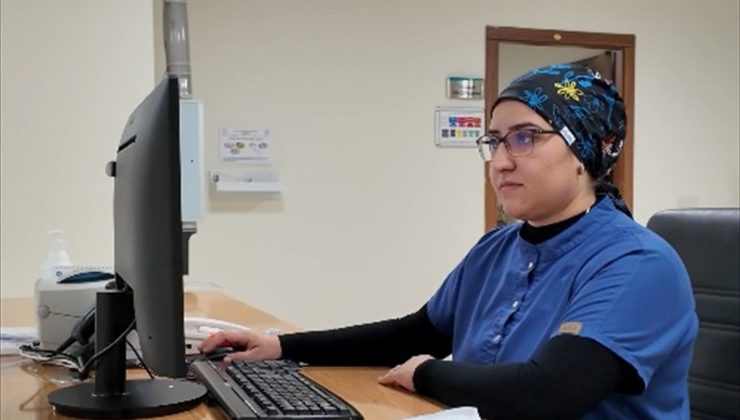 TOGÜ Hastanesinde hemşirelik formları dijitalleşti, her servise iki tablet verildi
