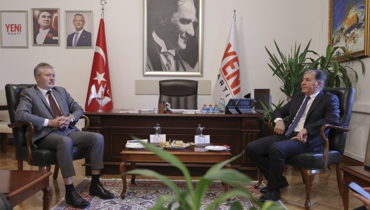 YENİ Parti Grup Başkanvekili Emir, Norveç Büyükelçisi Gaarder’ı TBMM’de ağırladı