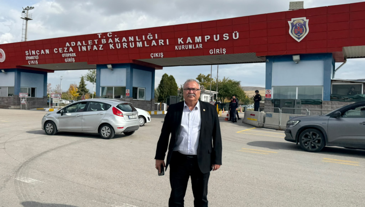 YENİ Parti Milletvekili Bülbül, Sincan Cezaevi’nde Özalper ve Tarakçı’yı ziyaret etti