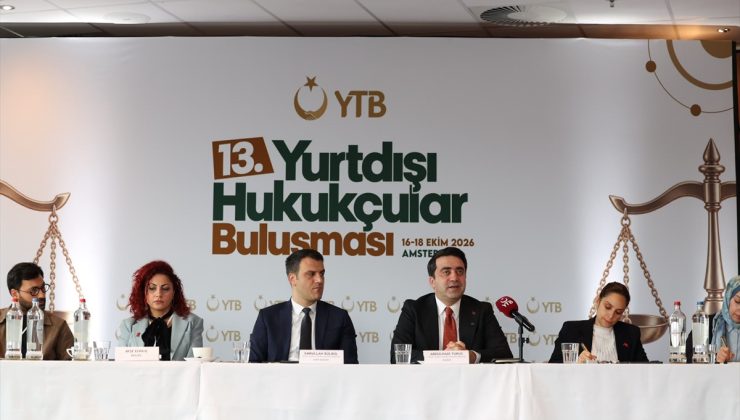 YTB, 13. Yurt Dışı Hukukçular Buluşması’nda 9 ülkeden 40 hukukçuyu buluşturdu