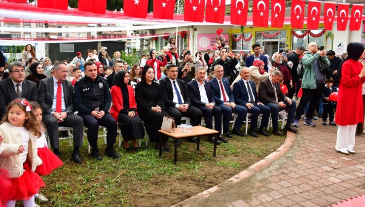 Zübeyde Hanım Anaokulu’nun 8. Geleneksel Bayrak Sergisi Terme’de açıldı